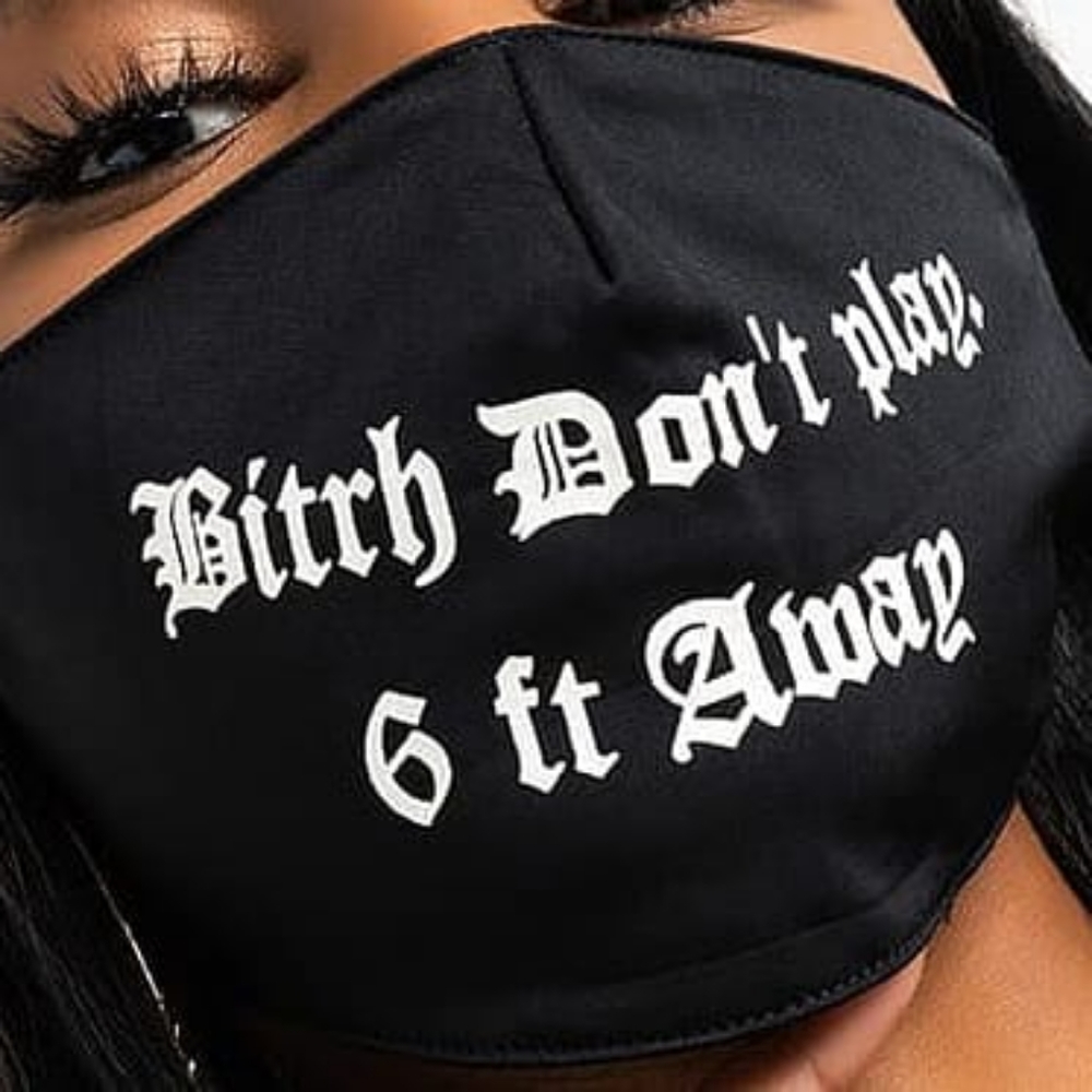 Fashion face covering